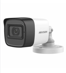 CAMARA TURBO BALA 1080P LENTE FIJO IF66 IR 20MTS 4 HIBRIDO MICROFONO INCORPROBADO HIKVISION