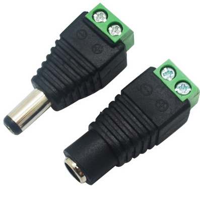 [CON-12V] Adaptador de voltaje macho-hembra con terminal de tornillo